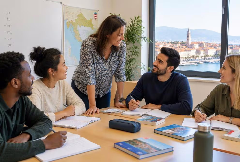 Croatian language classes for foreign learners